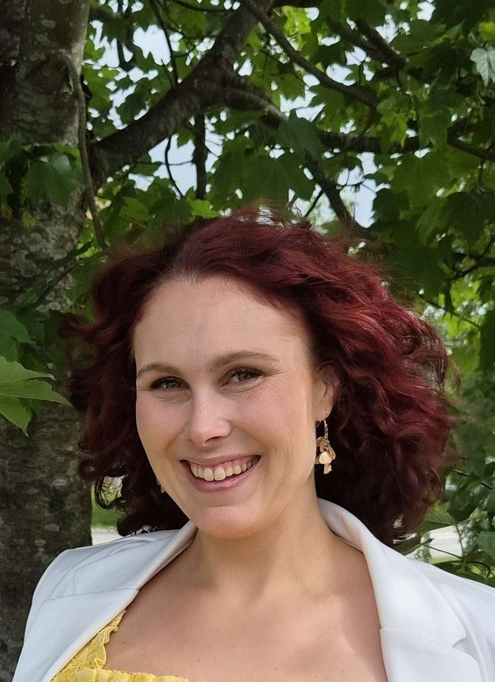 Portrett av Tina M. Kjær